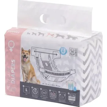 sáček na exkrement M-Pets Diapers pleny pro feny L