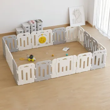 Dětská ohrádka inSPORTline Dětská plastová ohrádka Klaudino 16+2 288x208x66 cm