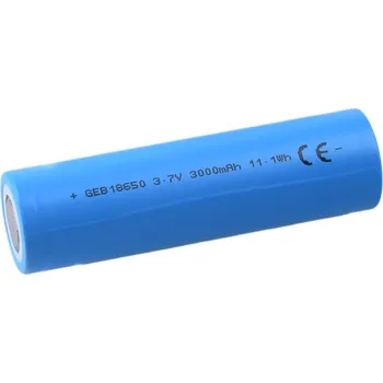 Elektronická stavebnice GeB Li-Ion Baterie 18650 3000mAh 3.7V