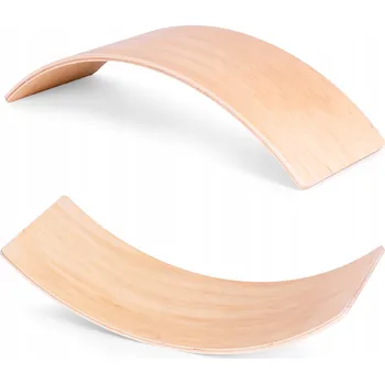 Dřevěná hračka BALANČNÍ DESKA PRO DĚTI HOUPAČKA DŘEVĚNÁ ROVNOVÁHA ECOTOYS