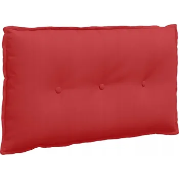 Polštář Polštář na záda Červená 80 x 19 x 50 cm textil