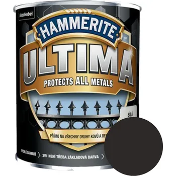 barva na kov Hammerite ULTIMA Matt Barva: Antracitová matt, Objem: 0,75l