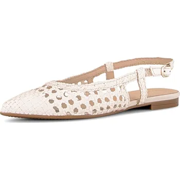 Dámské lodičky Dámské kožené lodičky Gabor 81.631.21 krémová Barva: creme, Velikost: 38