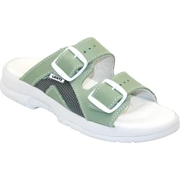 Dámská zdravotní obuv Dámské zdravotní pantofle SANTÉ N/517/31S Velikost: 36, Barva: zelená