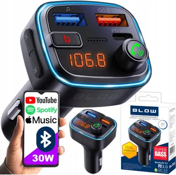 Bezpečnostní kamera Auto FM vysílač Blow 74-177#