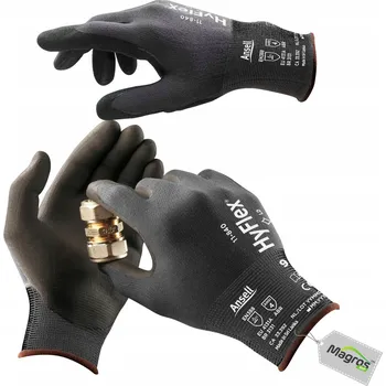 Pracovní rukavice Pracovní Rukavice Bezešvé Přesné Rukavice ANSELL HyFlex 11-840 vel. 9-L