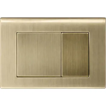 Splachovací tlačítko Splachovací tlačítko AT7 zlaté pro WC rám GEBERIT Duofix BASIC UP100 DELTA