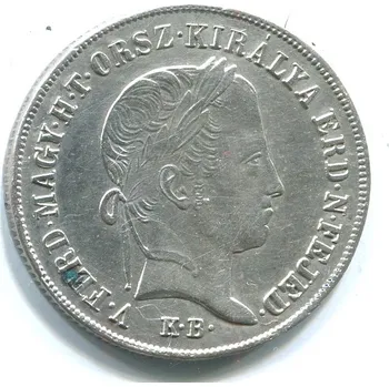 Ferdinand V. 20 Kreuzer 1848/KB. Ag.