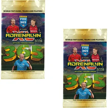Kancelářské potřeby 1+1 ZDARMA Karty Panini FIFA 365 Adrenalyn XL 2025