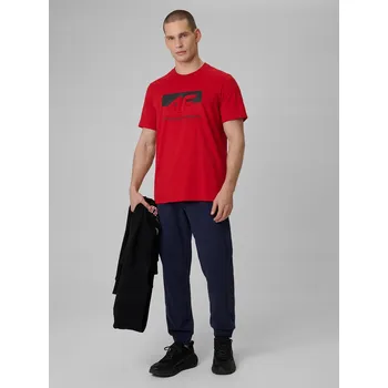 4F pánské tepláky SPMD modré, velikost 3XL