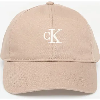Kšiltovka Kšiltovka Calvin Klein Monogram Embroidery Baseball Cap Desert Taupe/ Contrast Logo Universal