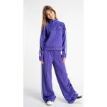 Reporter Young Dívčí fialové tepláky s lampasy