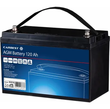 Autobaterie Carbest AGM-Power Line 120Ah