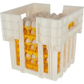 Plastový box na vajíčka, box na 6 plastový plat na vejce River kapacita 180 vajec