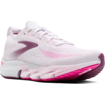 Dámská běžecká obuv Brooks Glycerin Flex W 1204671B136 - White/Cyber Pink/Argyle 39
