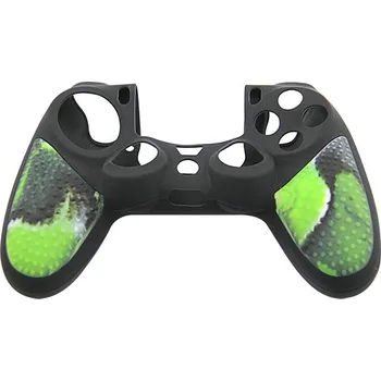 Stojan pro herní konzoli Protiskluzový obal na ovladač (PS4) Barva: kamufláž zelená