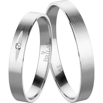 Prsten Maryska White - snubní prsteny z bílého zlata