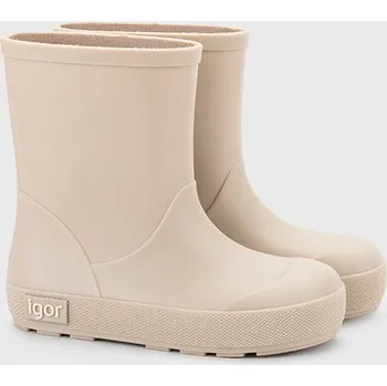 Chlapecké holínky Igor Dětské holínky Yogi Beige béžová Velikost: 28