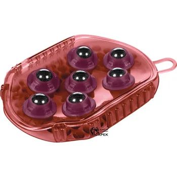 Hřbílko masážní HKM -FLIP- - Vínová