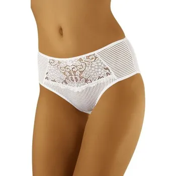 Dámské spodní prádlo Kalhotky Wolbar Eco-Le - vyšší Bílá L