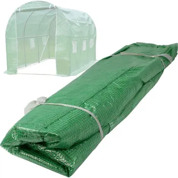 Skleník MAR-POL Fólie pro zahradní fóliovník 140 g/m2 zelená 400 x 250 x 200 cm