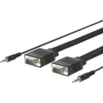 Video kabel Vivolink Pro VGA + Audio M - M 15m (PROVGAS15)