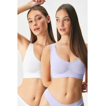 Podprsenka 2PACK Podprsenka Flexi Zoe nevyztužená bezešvá