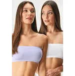 2PACK Podprsenka Flexi Bandeau bezešvá