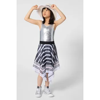 Dámské plavky Jednodílné dětské plavky Karl Lagerfeld Z31114.156.162 stříbrná SLV, vel. 162