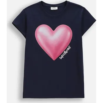 Dětská móda Dětské tričko Coccodrillo WC6143210VGA námořnická modř 59X, vel. 140