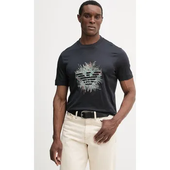 Pánské tričko Tričko Emporio Armani EM005282.AF10017 námořnická modř 59X, vel. M