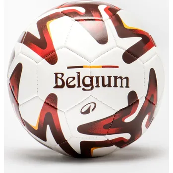 Míčový sport KIPSTA Fotbalový míč v barvách Belgie velikost 1 1 BÍLÁ|KAŠTANOVÁ|ČERVENÁ