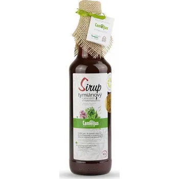 Sirup Camellus Sirup Klasik Tymiánový s jitrocelem a mateřídouškou, 0,5 l