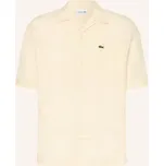 Lacoste Pánská Resortová Košile Comfort Fit Z Lnu, tmavě...