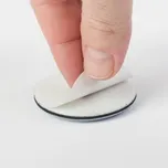 Kluzák univerzální O 50 mm, samolepící, šedý, 2 ks