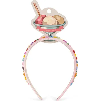 Čelenka Dětská čelenka do vlasů Konges Sløjd FLOWER FIELD HAIRBRACE KS104817.PPY2 vícebarevná MLC, vel. ONE SIZE