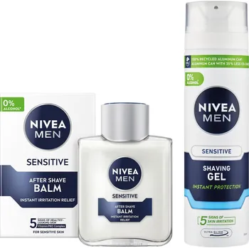 Kosmetika NIVEA MEN Sensitive Shaving Gel Set 300 ml