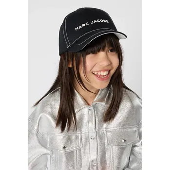 Kšiltovka Dětská bavlněná kšiltovka Marc Jacobs W60844 černá 99X, vel. 54