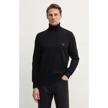 Dámský svetr Svetr s příměsí kašmíru Boss Orange Akiro_S 50527573 černá 99X, vel. L