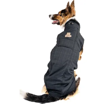 Obleček pro psa Mantys Zimní bunda Panter prodloužená - Střední pes, M