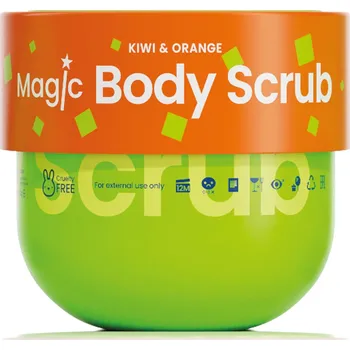 Koupelová kosmetika SAFISA Kiwi & Orange sugar body scrub