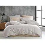 Brotex Mušelínové povlečení 140x200, 70x90 cm krémové Velikost: 70x90 cm + 140x200 cm