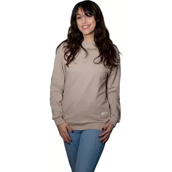 Dámská mikina ESITO | Dámská mikina Alex Latté - béžová / XS