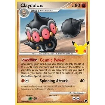 Sběratelská karetní hra Claydol Lv.45 15/106 - Celebrations