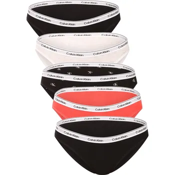 Dámské spodní prádlo 5PACK dámské kalhotky Calvin Klein vícebarevné (QD5208E-3IX) XL QD5208E-3IX Možnost vrácení zboží ZDARMA do 120 dnů!