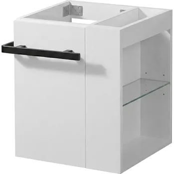 Koupelnový nábytek CERANO - Umyvadlová skříňka pro WC Esme - bílá matná 45x45x51 cm