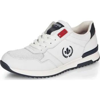 Pánské tenisky Pánské tenisky RIEKER 16135-80 bílá S6 47