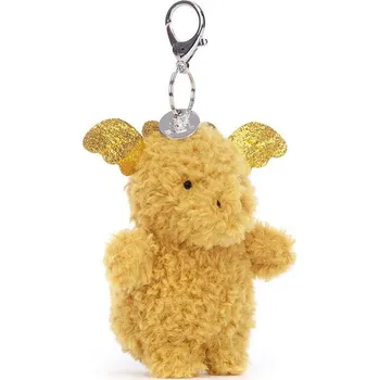 plyšák Jellycat Little Dragon Bag Charm