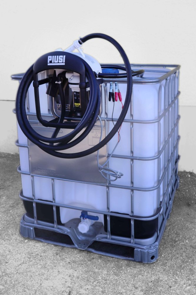 IBC REKO kontejner 1000l AdBlue s výdejním zařízením BASIC 12 V