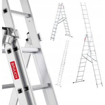 Žebřík Žebřík Baulich hliníkový 3 x 11 do 150 kg